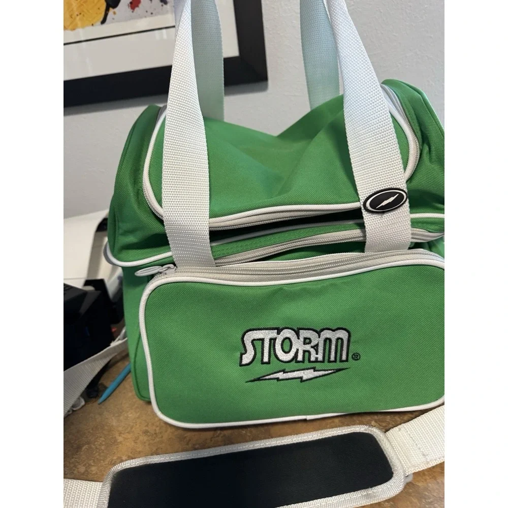 Bowling Ball Bag STORM Green And White